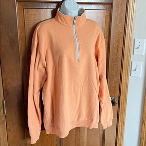 Straight Down Optic 1/4 Zip Breathable Performance Golf Pullover Size Large